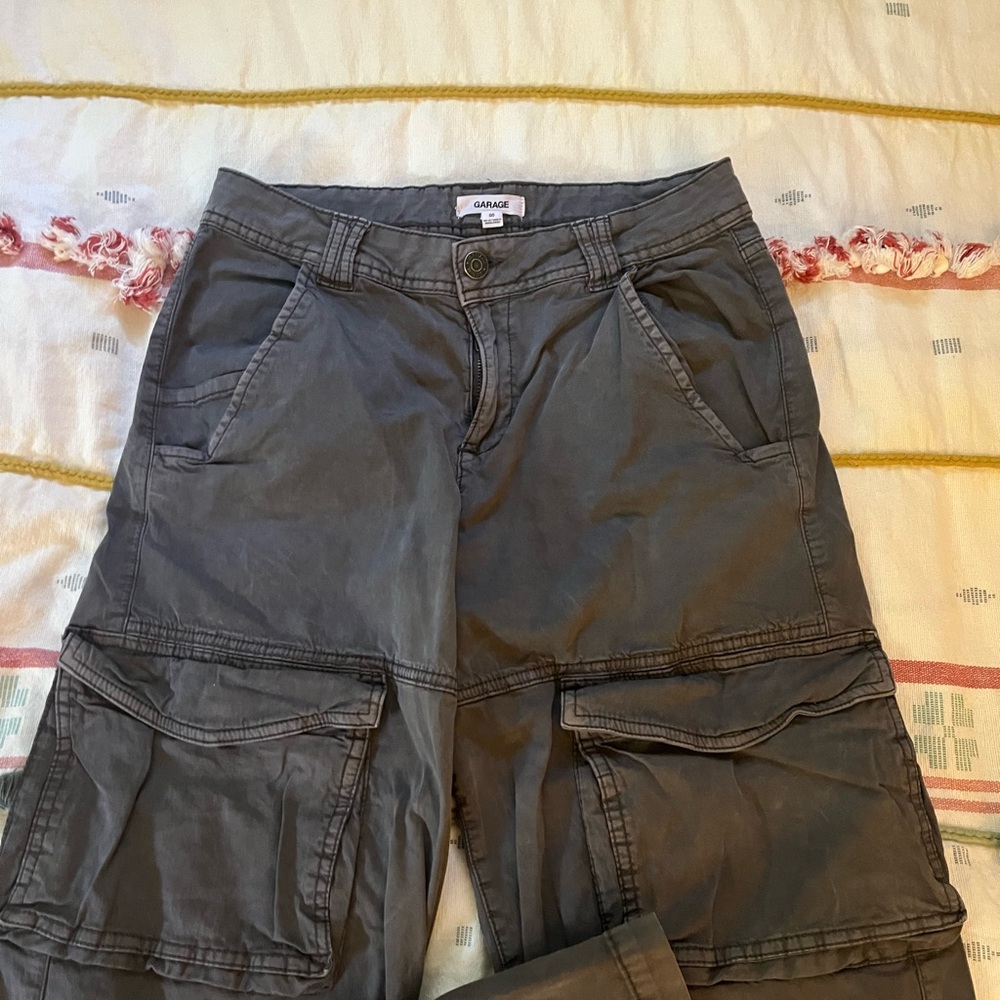Gray Cargo Pants